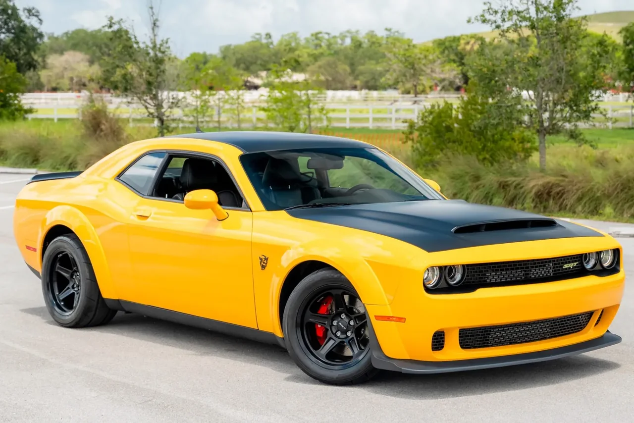 28-Mile 2018 Dodge Challenger SRT Demon